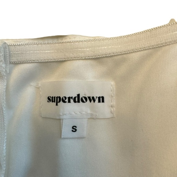 SuperDown x Revolve - NWT Stevie Sweetheart Bridal Mini Dress Sz S - Picture 10 of 14